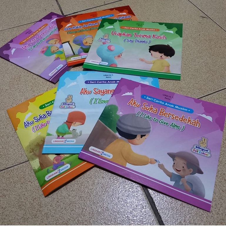 Buku Cerita Anak-Seri Anak Muslim LINGKAR Media