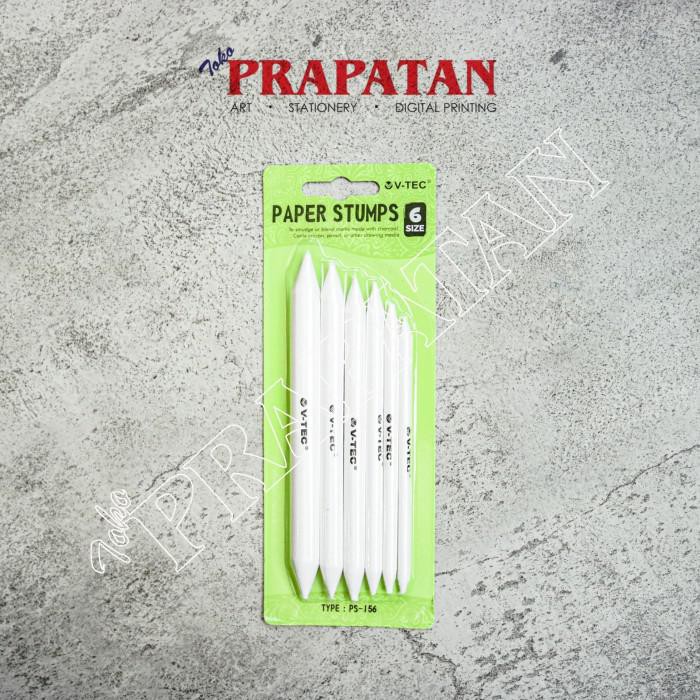 Paper stump / Dusel / Tortilon / Paper Pencil V-TEC (set 6 pcs)