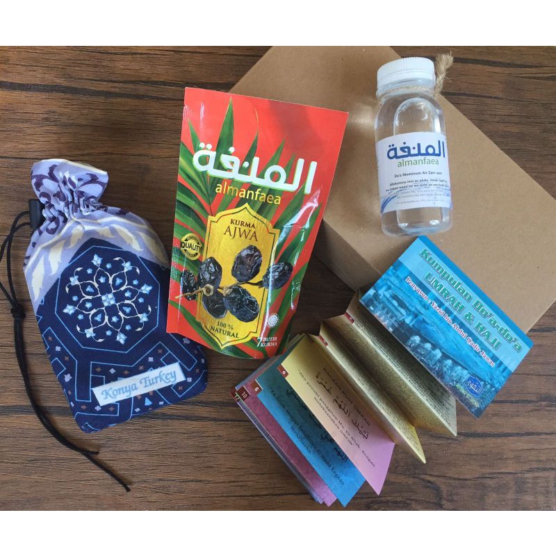 

Ready - paket oleh oleh haji dan umroh/tujuhkurmaajwa/paketsajadah/sajadahtravel/kurmaajwabestseller/paketoleholehhajiumrohterlaris/paketoleholehhajiterlaris