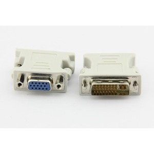 Converter DVI male to vga female ( dvi 24+5 to vga female)