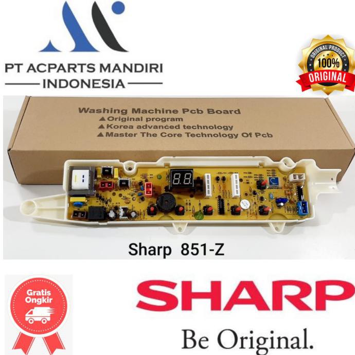 Modul pcb mesin cuci sharp ESF950 ESF950PGY ES-F950P-GY