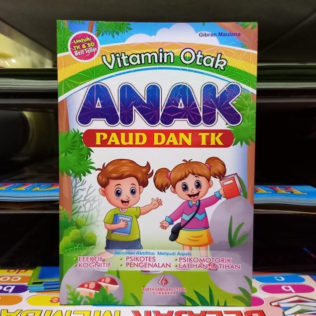 Buku Anak Dunia Anak / Vitamin Otak Anak Paud TK