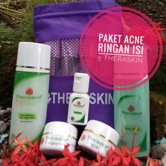 Theraskin Paket Acne Ringan Isi 5/Theraskin Paket Acne cream