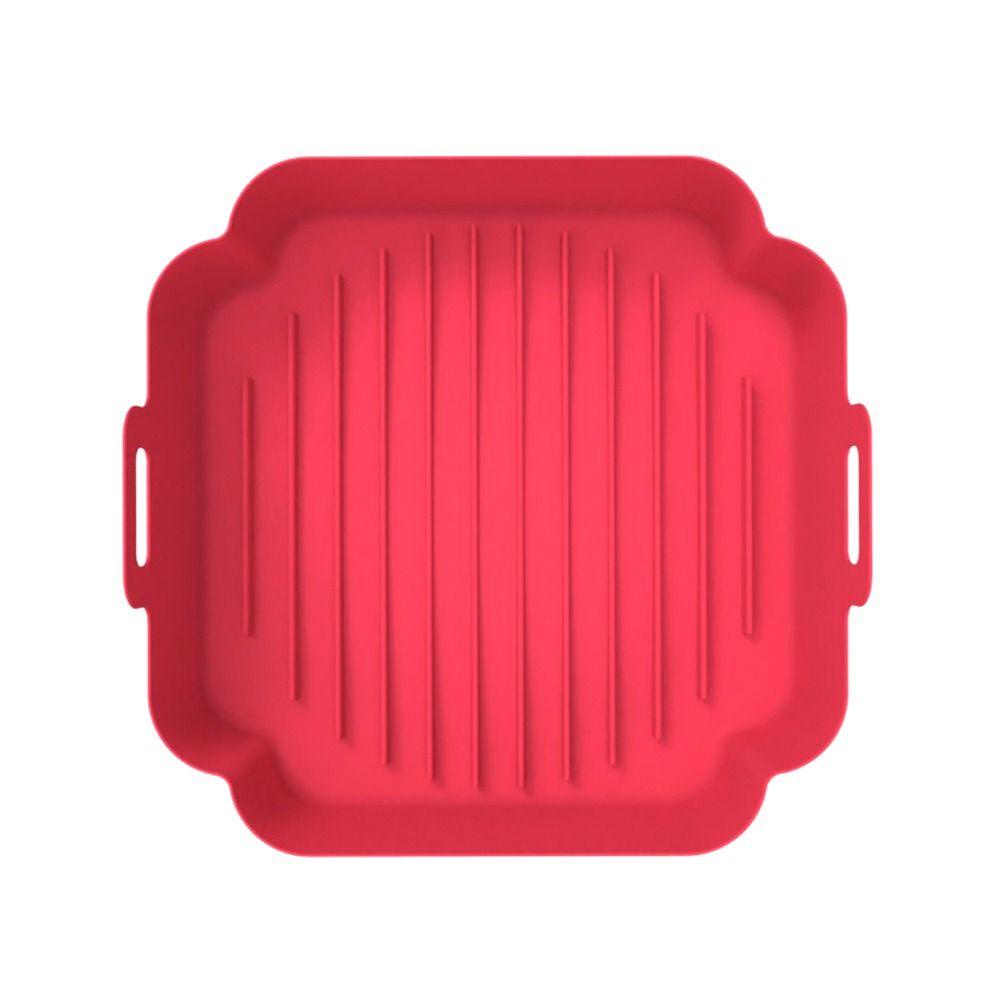 Solighter Square Silicone Pot Grill Pot Tray Masak Reusable Baking Basket