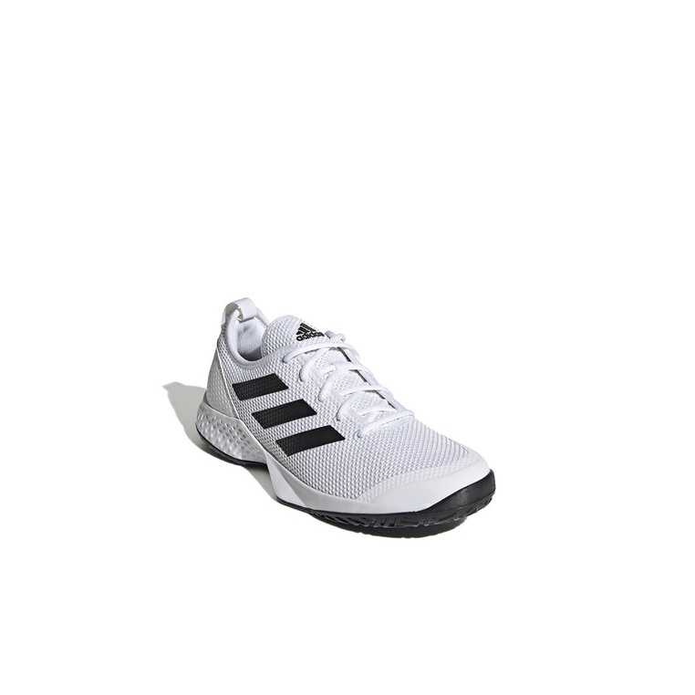 SEPATU OLAHRAGA ADIDAS PRIA ORIGINAL TRAINING COURTFLASH TENNIS WHITE