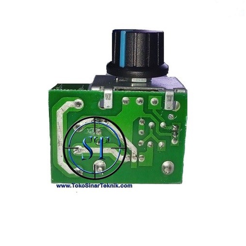 Dimmer SCR 2000W Voltage Regulator Speed Controller Motor Suhu Pemanas SCR2000 AC 220V Pompa Gerinda Bor Mini Pengatur Tegangan AC Triac Dimer PWM Electronic Voltage Regulator