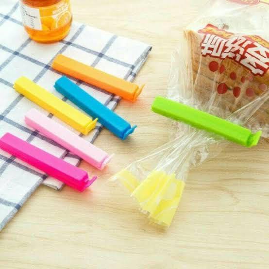 Penjepit Plastik Makanan Cemilan Sealing Clip Food - Random Colour