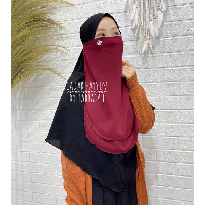 Cadar Tutup Hayyin Cadar Niqab Niqob Cadar Bandana Murah Virall By Habbabah