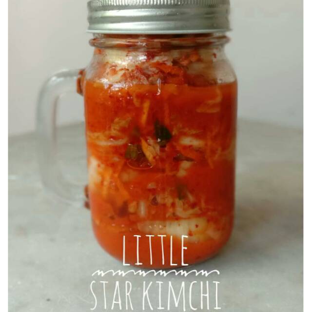 

Kimchi (1000gr) Mix Sawi & Wortel, Homemade (Netto 1000gr). Little Star Kimchi