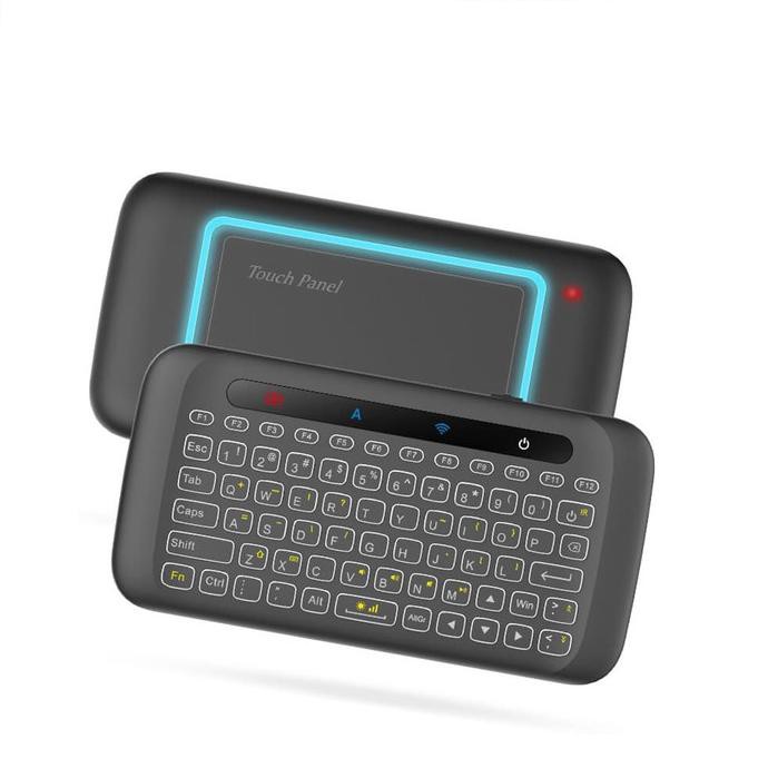 Avpro H20 Mini Wireless Keyboard Air Mouse With Touch Pad Black Akalipa