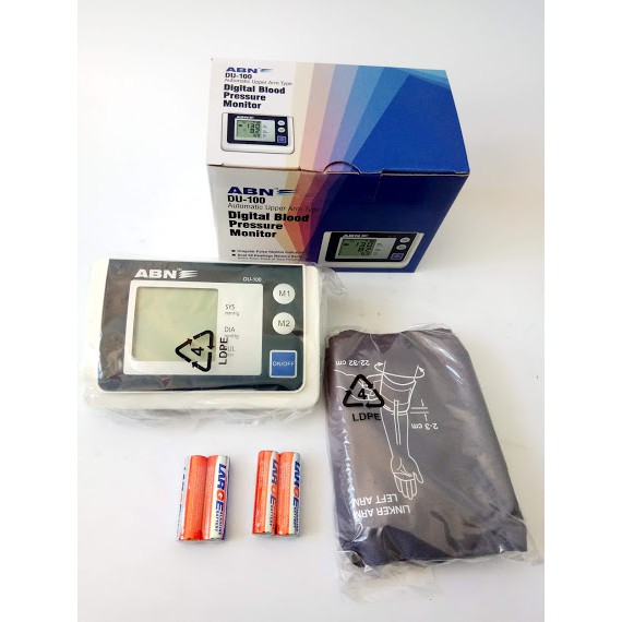 Alat pengukur Tekanan Darah Tensi digital Du100 ABN