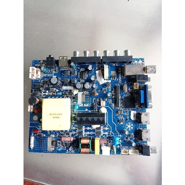 mesin/mainboard TV LED polytron 32 inch PLD32T1500E