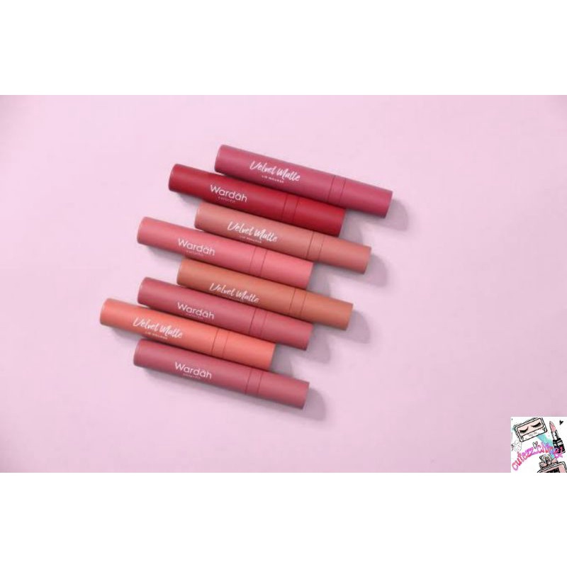 ☃Cutezz_Ching1☃Wardah Colorfit Velvet Matte Lip Mousse 4g