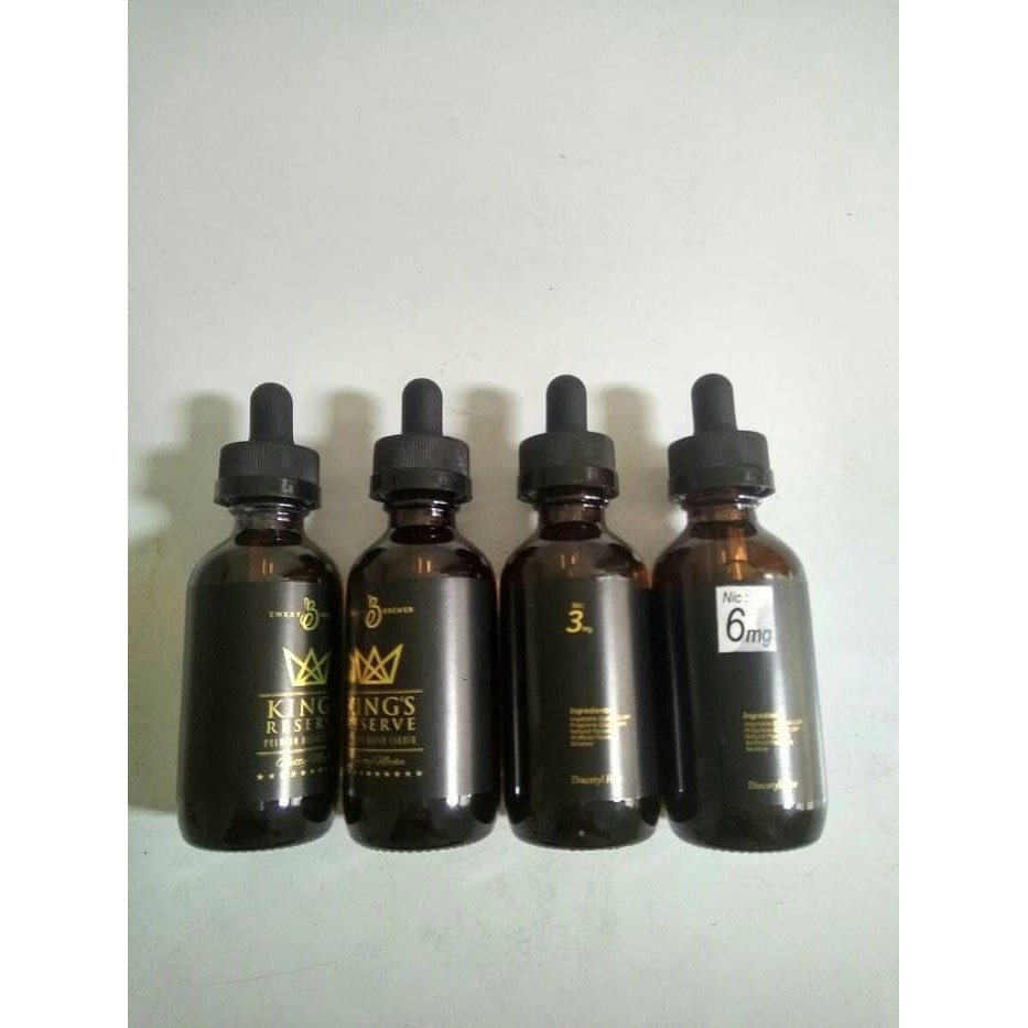 Liquid Kings Reserve 60ML by Emkay Brewery - Nutty Mocha - 100% Authentic - King Reserve