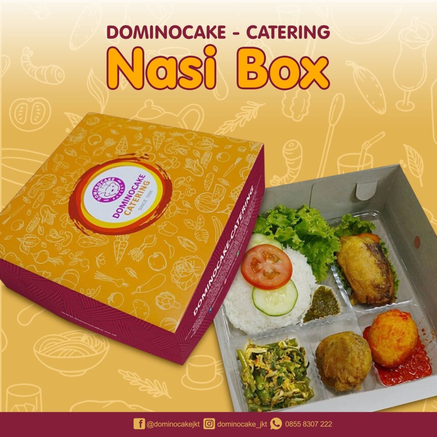

Paket Nasi Box Murah -Nasi Kotak -Paket 1- Dominocake Catering Jakarta
