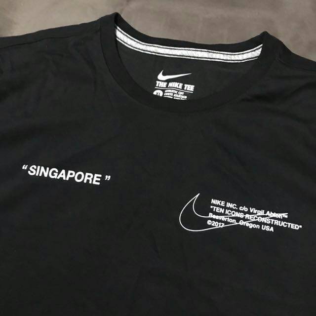 off white x nike t shirt