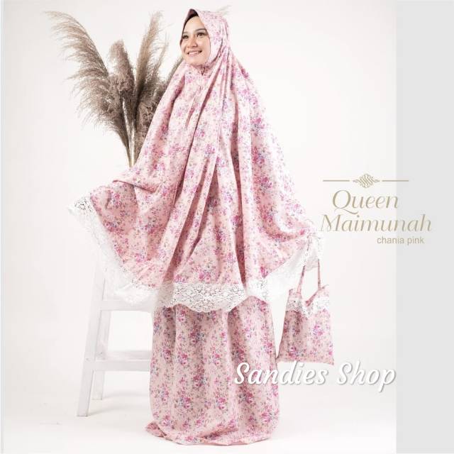 Mukena Katun Jepang Motif By sik Cloting / Mukena motif katun jepang Original Maemunah Sik clothing