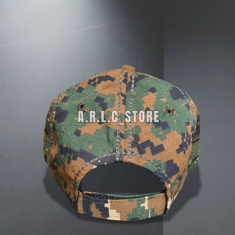 topi tactical army loreng marpat/topi baseball caps velcro army/topi bdu tactical loreng marpat