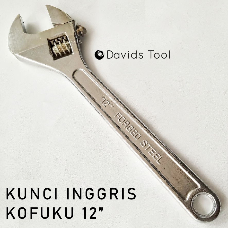 Kunci Inggris Konci Ingris Besar Serbaguna Adjustable Wrench Bago Kofuku 12Inch