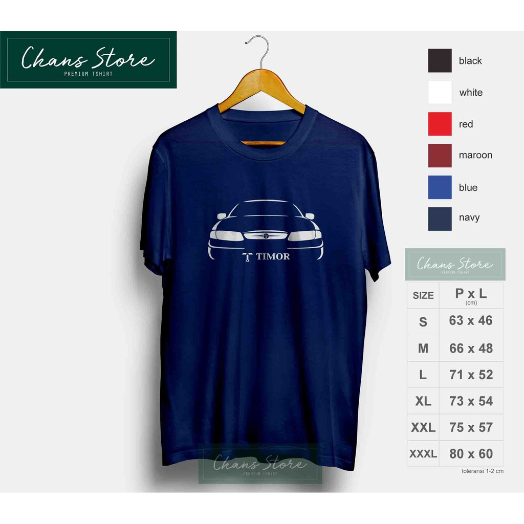 kaos timor er tshirt mobil indonesia