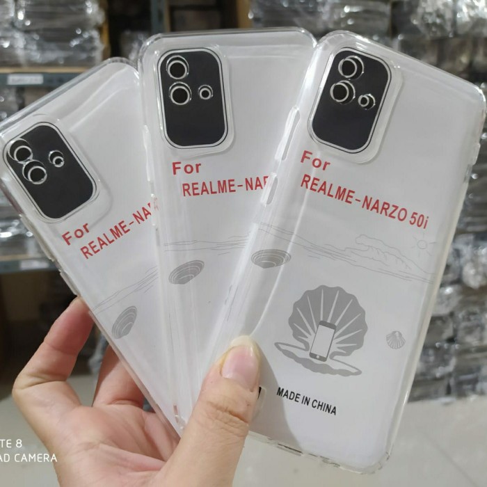 SOFTCASE CLEAR HD PREMIUM REALME NARZO 50A REALME NARZO 50i