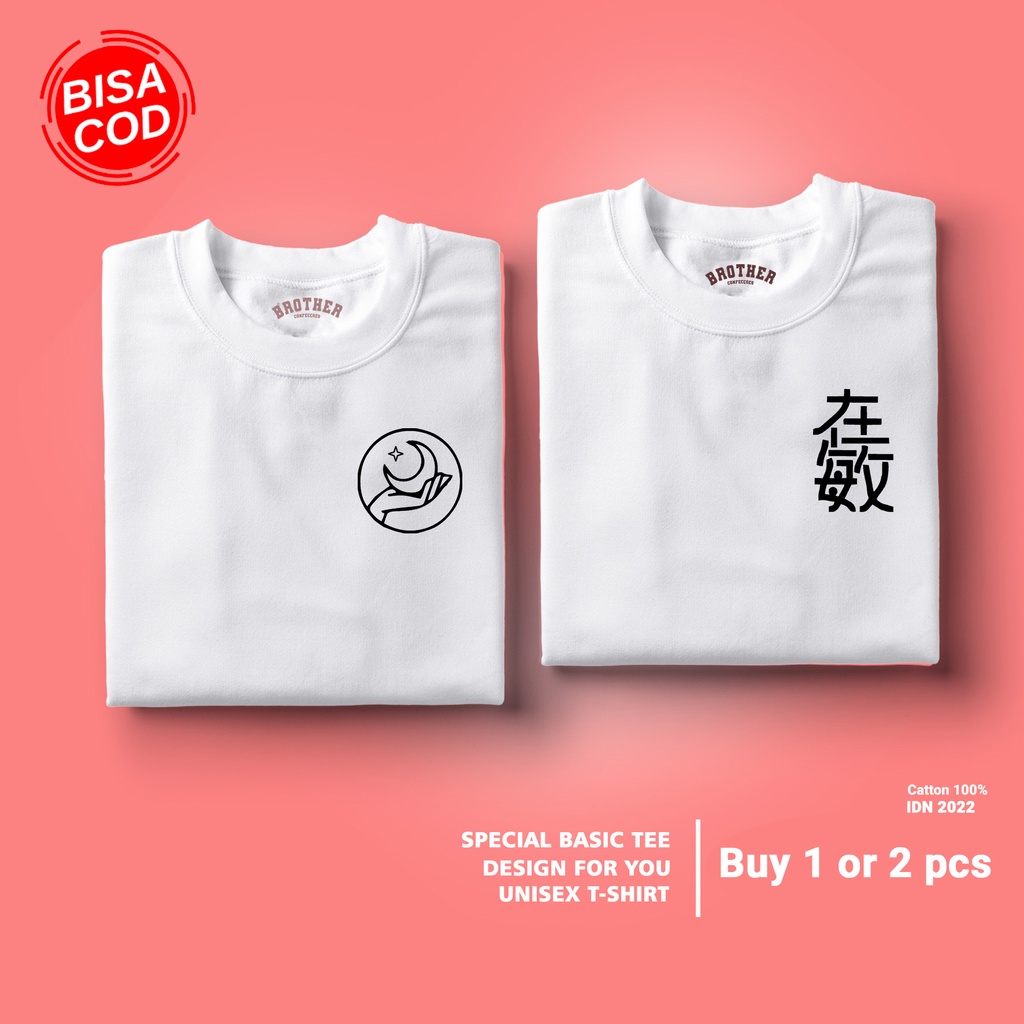 ( PROMO COD ) BROTHER STORE / Kaos Distro Pria Cewek cowok / Kaos Distro100% Catoon Combed 30s / ArticelCHJ