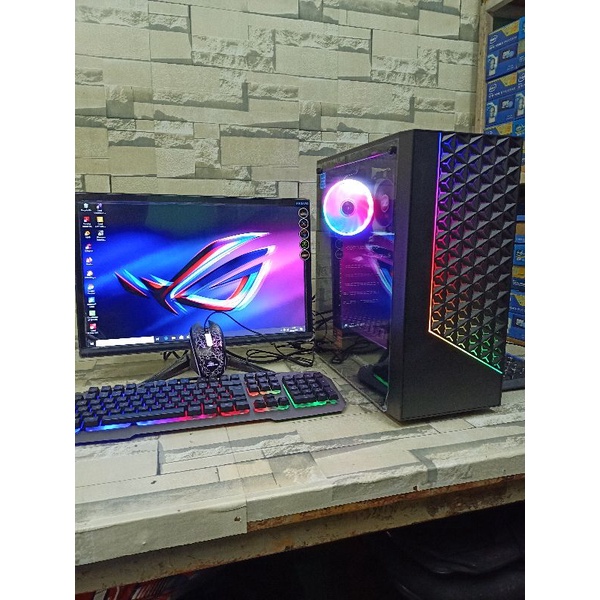 Pc lengkap.Core i5 3470 feat LED 19&quot; siap pakai