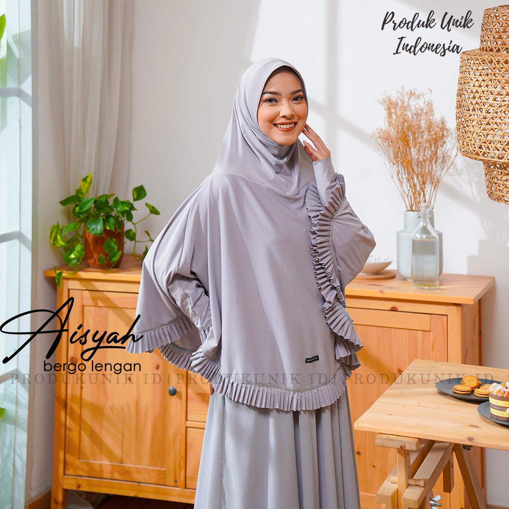 ORIGINAL Hijab Bergo Lengan Aisyah