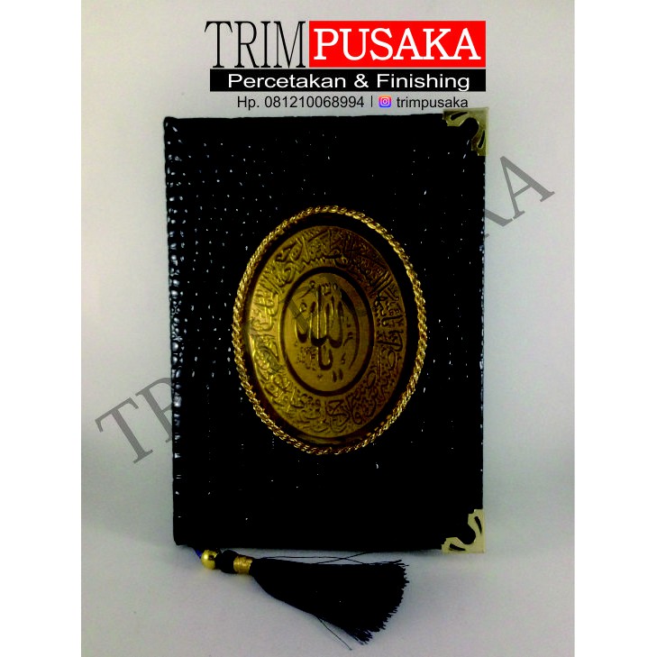 buku yasin hard cover bertexture kulit