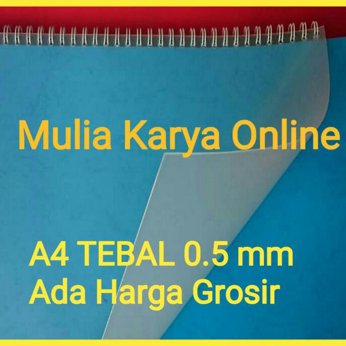

Cover Jilid Mika Tebal Doff 0.5 mm A4 (pak isi 10 Lembar ) AR003