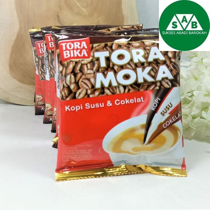 

Kopi Torabika Tora Moka Susu+Coklat | 1 Renceng (10sachet) 28gr