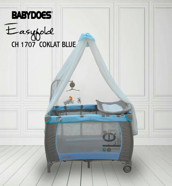 Image of Box Bayi Baby Box Babydoes 1707 Easyfold Tempat Tidur Bayi #7
