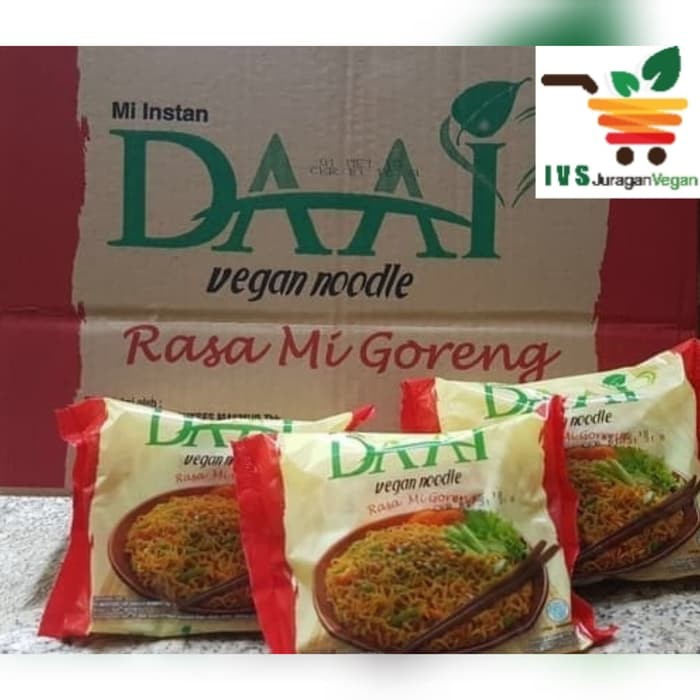 

Mie DAAI Goreng (40 Pc/Dus) Instant Vegan Vegetarian