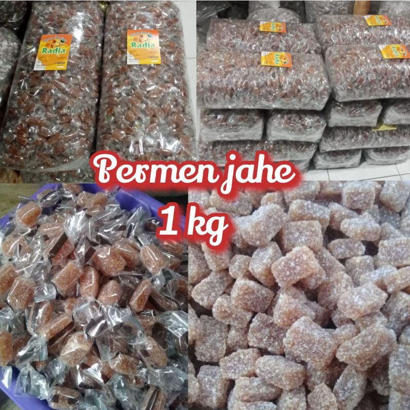 

Permen Jahe Asli 100 % Original 1 kg/Permen Jahe Radja