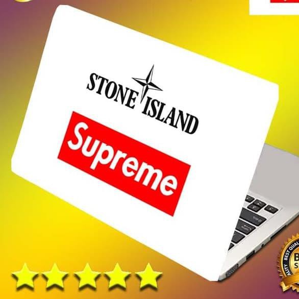 Garskin Laptop stone island x supreme Skin Laptop Stiker Laptop