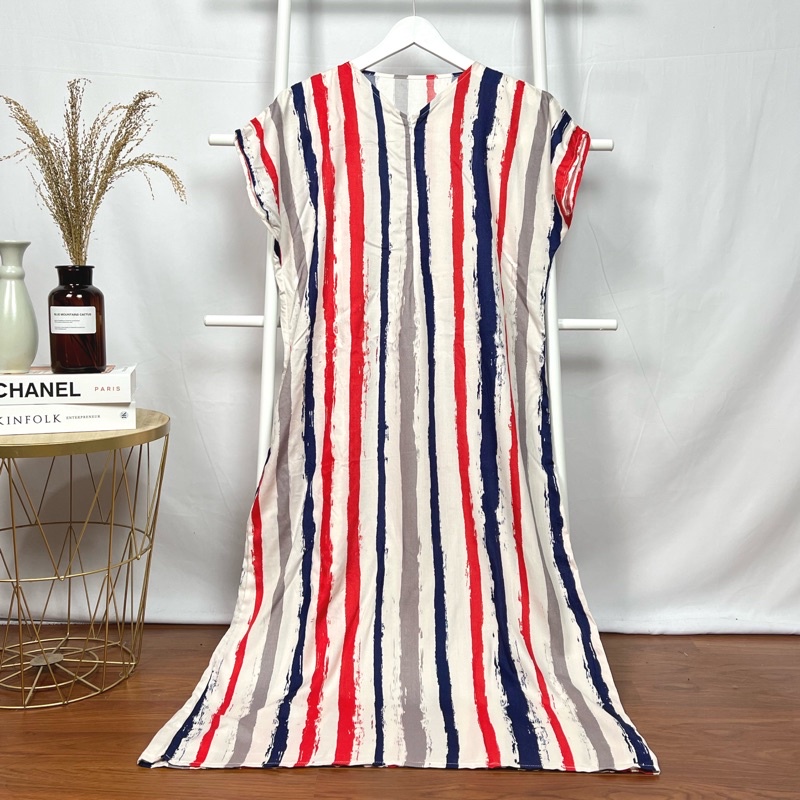 daster long semata kaki, daster panjang viral kekinian, daster rayon busui terlaris-Long blaster