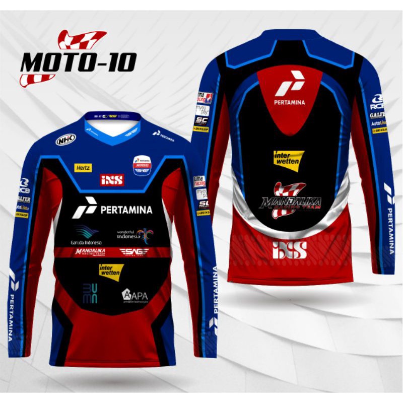Jersey Mandalika MotoGP 2022 baju/kaos MotoGP Mandalika 2022