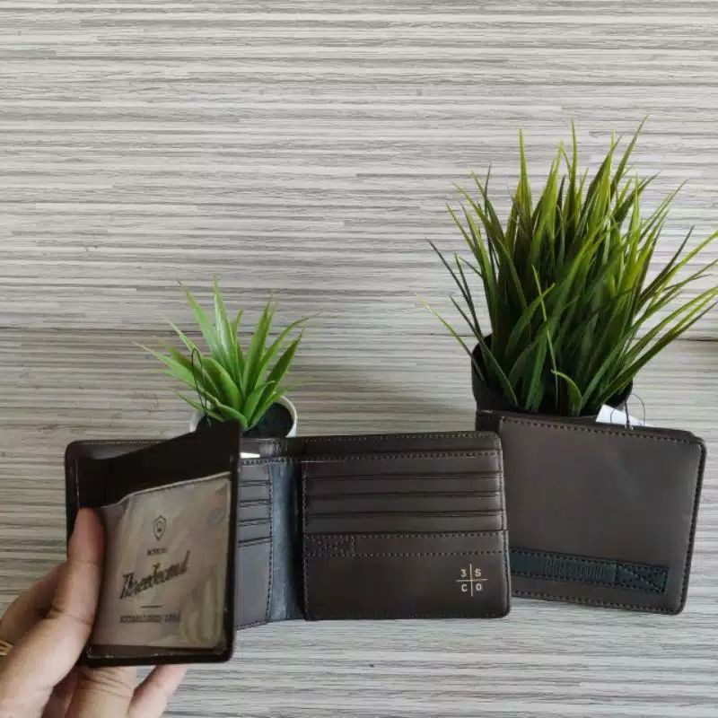 Dompet Pria 3Second dan Greenlight Original