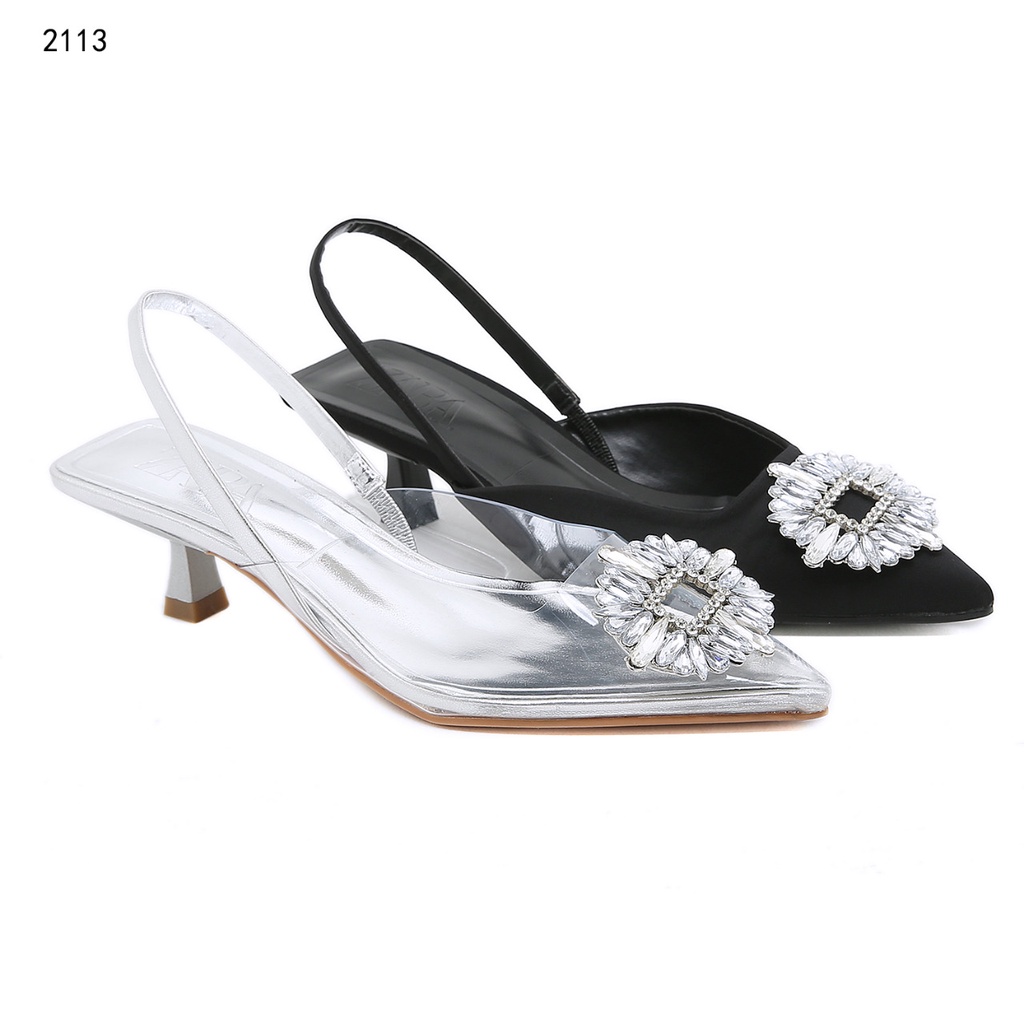 ZR Woman Mid-Heel Slingback 2113