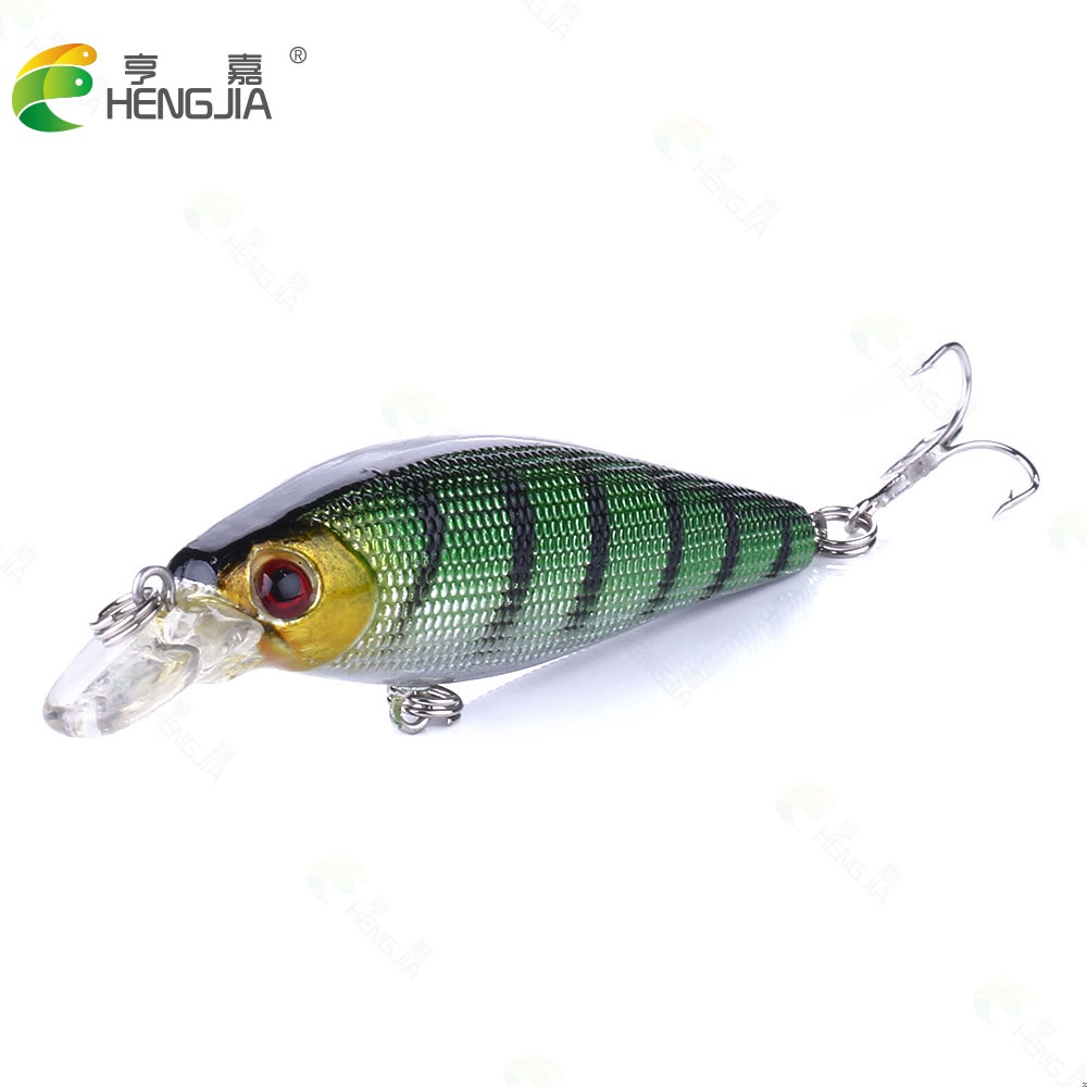 Hengjia 4pcs Umpan Pancing Tiruan Bentuk Ikan Kecil 8.5cm 10.3g