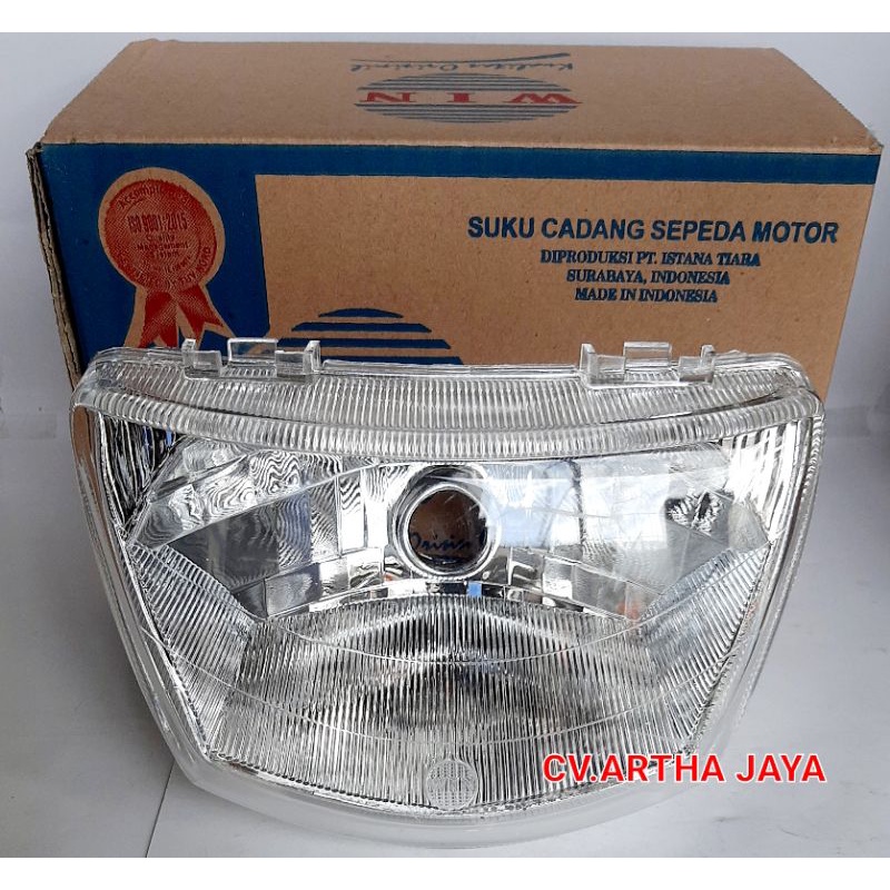 Jual Lampu Depan Reflektor Yamaha Vega Vega Lama Fizr F Zr Indonesia Shopee Indonesia