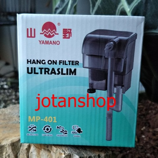 YAMANO MP 44 MP44 401 ULTRA SLIM Hanging hang on filter gantung aquarium