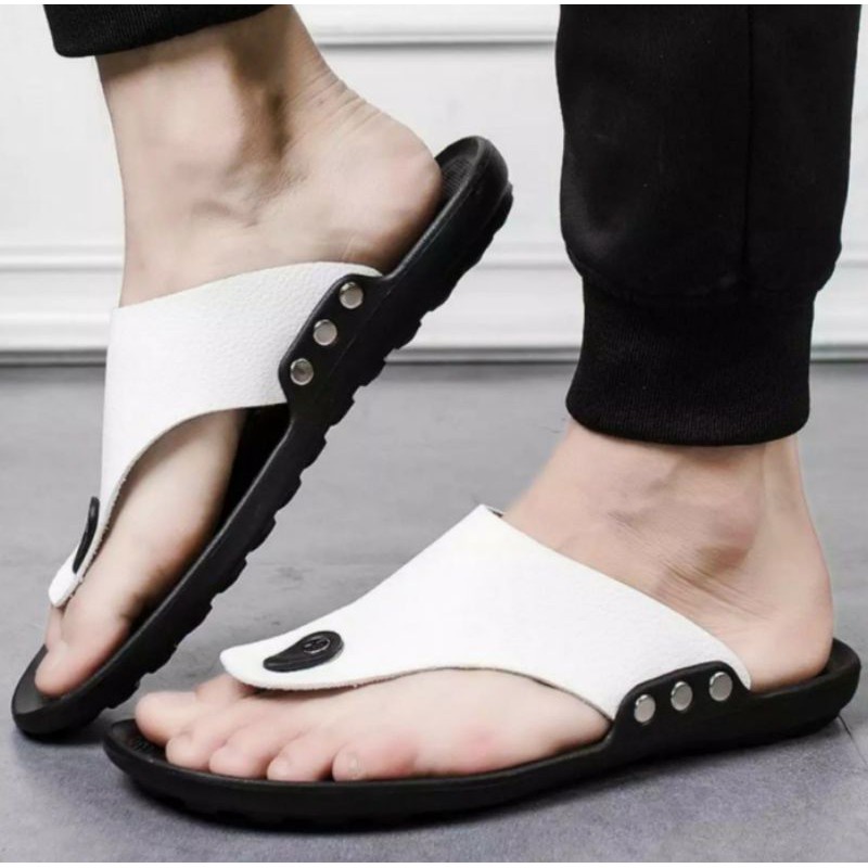 Sandal Pria wanita Slide Sendal Slip on Sendal Anti Licin Ringan Selop Casual Original Onar