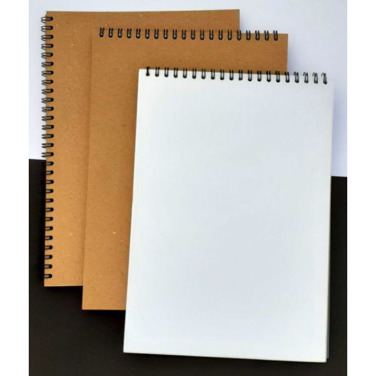 

SKETCHBOOK B5/A5/A6 ISI PUTIH TEBAL / BUKU SKETSA UKURAN B5/A5/A6 TEBAL / SKETCHBOOK BRUSHPEN