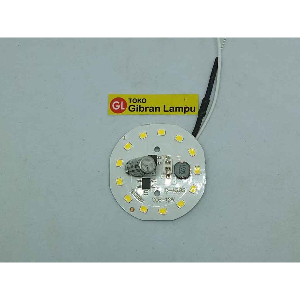 PCB Mata Lampu LED 12w KW1 Tanpa Driver - DOB LED AC 12 Watt Langsung 220V (ACR)