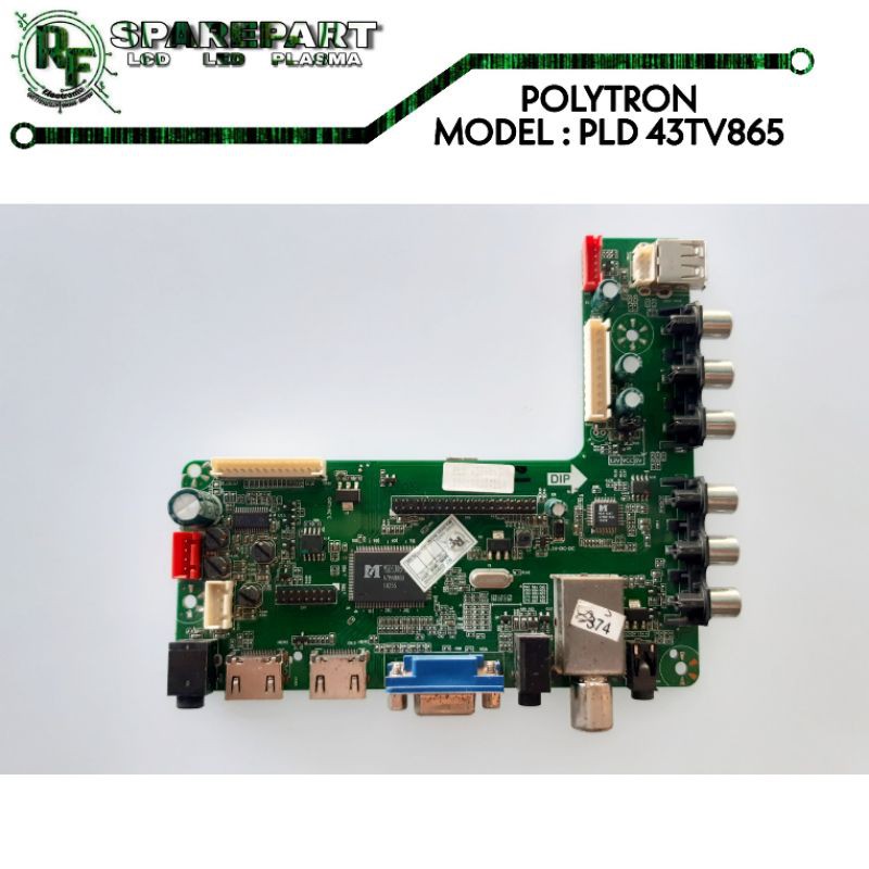 MB TV LED POLYTRON PLD 43TV865  Mainboard tv led polytron pld43tv865