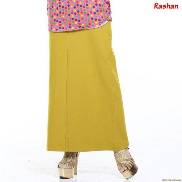 ROK A Denim Cotton Spandek , RASHAN, size 6XL-7XL, Berkualitas "HARGA PROMO"