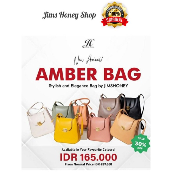 Jims Honey Amber bag