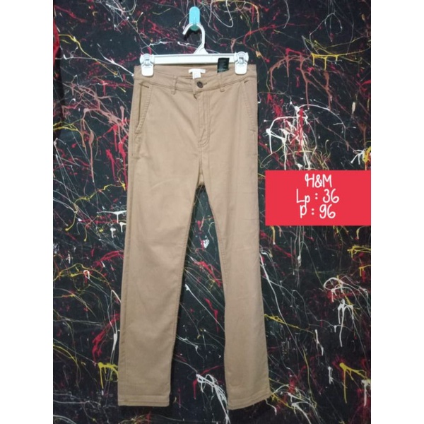 Celana panjang cewe second branded H&M