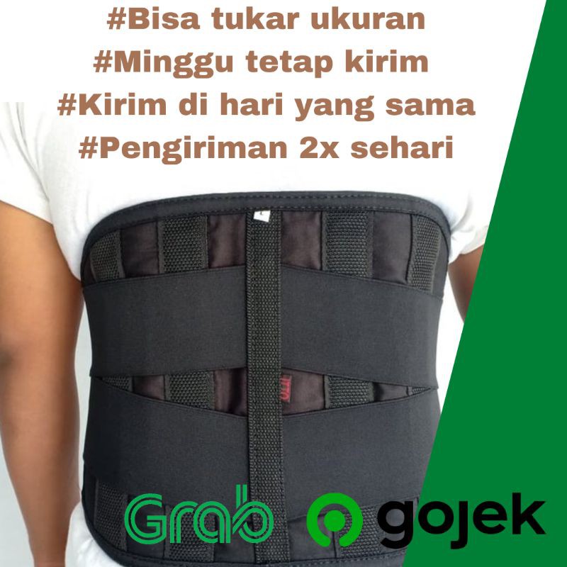 Grosir korset lumbal Itto korset untuk sakit nyeri pinggang HNP penjepitan syaraf